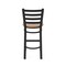 Holland Bar Stool Co 30" Stationary Bar Stool, Black Wrinkle, Med Maple Seat 40030BWMedMpl - alternate 7