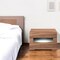 Homeroots 16" Wood Lighted Two Drawer Nightstand 473032 - alternate 6