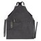 Picnic Time Family Of Brands Collins Waxed Canvas Mixologist Apron, Gray with Black Accents 637-02-175-000-0 - alternate 1