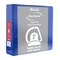 Bazic Products Slant D Ring View Binder with 2 Pockets, 3", Blue 3194 - alternate 1