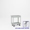 Pucel Tray Top Box Truck, 18 in W x 30 in D x 37 in H, 6 in Deep Box, Semi-Steel Casters, Gray TT-1830-6S - alternate 1