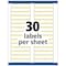 Avery TrueBlock File Folder Labels, 2/, PK1500 5966 - alternate 4