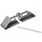 Adnik Placed On The Ground Between Tires, Standard Tire Lock, Silver, Extends From 15-1/4 Inch To 23-1 28000A - alternate 1