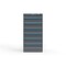Strong Hold 7 drawer cabinet - (1x 5ft, 6x 7ft) - Blue accents - E-Lock w/ Tracking S3060-PPTAS-0701FS - alternate 1