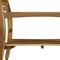 Homeroots Rectangular Teak Shower Bench With Shelf And Handles In Naturalfinish 376720 - alternate 5
