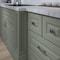 Richelieu Charlemagne Collection 1 7/32 in (31 mm) x 1 7/32 in (31 mm) Pewter Transitional Cabinet Knob BP81091142 - alternate 5