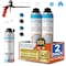 Adhesive Guru AG930S Insulation Foam Set, 2 Pack Spray Foam 32.8 oz. & 1 Foam Dispensing Gun & 1 Foam Cleaner adgr_AG930S_InsFoamSet_2pk - alternate 1