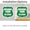 Signmission No Spray Shield Sign Organic Farm, 4 inch X 4 inch, Vinyl Decal, 2PK SHI-D-2PACK-4-406 - alternate 4