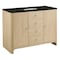 James Martin Vanities Gracyn 48" Single Vanity, Coastal Driftwood, w/ 3 CM Phantome Eclos Widespread Top D125-V48-CSD-WPHT - alternate 4