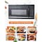 Commercial Chef 1.7 Cu. Ft. Over-The-Range Microwave Oven, 1000 Watt Microwave with 10 Power Levels CHMR17GB - alternate 6