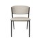 Manhattan Comfort Drift Metal Vegan Leather Side Chair in Stone Gray - Set of 4 DC1532-1 - alternate 7