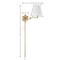 Jonathan Y David 18.5" 1-Light Modern French Country Swing Arm Plug-In or Hardwired Iron LED Star Wall Sconce w JYL6014B - alternate 7