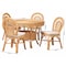 Bali & Pari Travis Natural Rattan Dining Set 265-14188-14386-ZORO - alternate 8