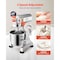 Vevor Commercial Electric Food Mixer Stand Mixer 30Qt Dough Mixer 3 Speeds 1100W B30B - alternate 5