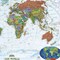 National Geographic World Decorator Map, Enlarged and Laminated, 73'' x 48'' RE00622080 - alternate 2