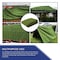 Tarps Now Heavy Duty Tarp, 20 ft x 20 ft, 20 Mil, Green, Polyester / Canvas FSPCGN-2020 - alternate 6