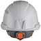 Klein Tools Hard Hat with Lamp, PC/ABS, 4-point Point Ratchet with Pivot, Type 1, Class C, White 60113RL - alternate 10