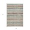 Homeroots 9' X 12' Beige Brown And Gray Striped Washable Indoor Outdoor Area Rug 598870 - alternate 5