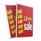 Signmission 1-2 Price Sale, A-Frame & 2 Sign Inserts, Heavy-Duty Plastic Frame SBHD-C-2436-1-2 Price Sale - alternate 5