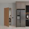 Sartodoors Firerated 20 Min Interior Door, 1222 Light Oak, Single Flush Panel Wood Frame Handle 36 x 96 Right FIRERATED1222ID-OAK-3696-RH-O - alternate 2