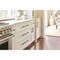 Amerock London 3-3/4 in 96 mm Center-to-Center Black Chrome/Golden Champagne Cabinet Pull BP36648BCRBBZ - alternate 3