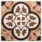 Andova Tiles Istanelle Byzian Brown 8-in. Encaustic Patterned Matte Porcelain Wall & Floor Tile, 19PK ANDIST1118 - alternate 7