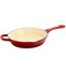 Crock-Pot Crock Pot Artisan 10 in. Round Enameled Cast Iron Skillet in Scarlet Red 111980.01 - alternate 4