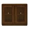 Homeroots 39in Brown Wood Accent Cabinet 691666 - alternate 1