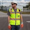 Dome75 Hi-Vis Heavy Duty Safety Vest MD Class ANSI/ISEA 107-2020 Class 2 , Reinforced Front Zipper OV5523 - alternate 6