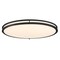 Westinghouse Lauderdale 33in 40W LED Indoor Flush Mount, Color Temp Select, Matte Black, Frosted Acrylic 6136300 - alternate 1