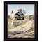 Homeroots Mail Pouch Barn 2 Black Framed Print Wall Art 404987 - alternate 1