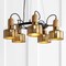 Jonathan Y Gallery 24 in. 5-Light Adjustable Spotlight Metal LED Chandelier, Brass Gold JYL6127A - alternate 10