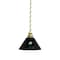 Holland Bar Stool Co Dallas Stars Pendant Light, Brass Fixture BL1BRDalSta - alternate 1