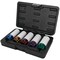 Performance Tool 5 pc. 1/2 in. Dr Thin Wall Impact Sockets, Protective Sleeves, Color Coded W32902 - alternate 1