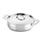 Mepra Glamour Diamond Non-stick Frying Pan w/2 Handles and Lid 10.24" - 1 Piece - Stainless Steel 30213126 - alternate 1