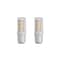 Bulbrite 35-Watt Equivalent T4 Dimmable Double-Contact Bayonet LED Light Bulb Soft White, 2PK 861540 - alternate 1