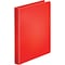 Business Source 1" Basic Binder, 225 Sheet Capacity, Round Ring, Red, 4ct BSN28550BD - alternate 2