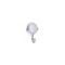 Magnet Source Magnetic Hook .5in L X 1.5in W Silver 65 lb. pull Silver 7548 - alternate 1
