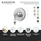 Kingston Brass Single-Handle Six-Way Diverter Valve with Round Trim Kit, Oil Rubbed Bronze KS4035AL - alternate 2