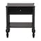 Baxton Studio Callison Spindle Nightstand, Black 271-14738-ZORO - alternate 6