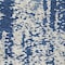 Homeroots 3' X 5' Navy Blue And Ivory Abstract Washable Indoor Outdoor Area Rug 612629 - alternate 8