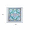 Homeroots 88" X 84" Brown Blue And White Floral Cotton Hanging Tapestry 397427 - alternate 4