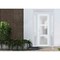 Vdomdoors Front Exterior Prehung FiberGlass Door Frosted Glass / Manux 8552 White Silk / 2 Sidelight Exterior MANUX8552EXD-WS-W16+36+16 x H80-LH - alternate 2
