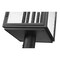 Z-Lite Hartwell 5-Light Outdoor Post Mounted Fixture, 14.25 in W x 108.75 H, Sand Black 5019PHXLR-564P-BK - alternate 5