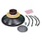 B And C Kit to restore the BAND C IPAL 21-IN Woofer with full voice coil, dust cap and main cone, and edge RCK21IPAL - alternate 3