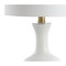 Jonathan Y Cox 22" Glass/Metal LED Table Lamp, White, 2PK JYL4033A-SET2 - alternate 7