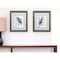 Homeroots Set of Two 22" X 19" Blue Heron Distressed Brown Framed Wall Decor, 2PK 365370 - alternate 5