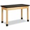 Diversified Spaces Science Lab Table, Wood, Wood Frame, Wood Surface, 48" W, Oak P7101K30N - alternate 1