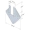 Simpson Strong-Tie Co Hurricane Tie 4" H X 4" W 18 Ga. Galvanized Steel, 100PK H1A - alternate 4