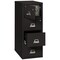 Fireking 4 Drawer, 1 Hr Fire Rated, Vertical, 31" Legal, Safe-In-A-File Black 4-2131-CBLSF - alternate 3